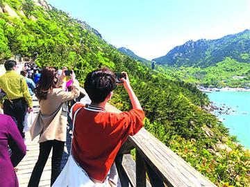 亮‘顏值’！嶗山迎客21.9萬人次，園區(qū)管理服務再升級